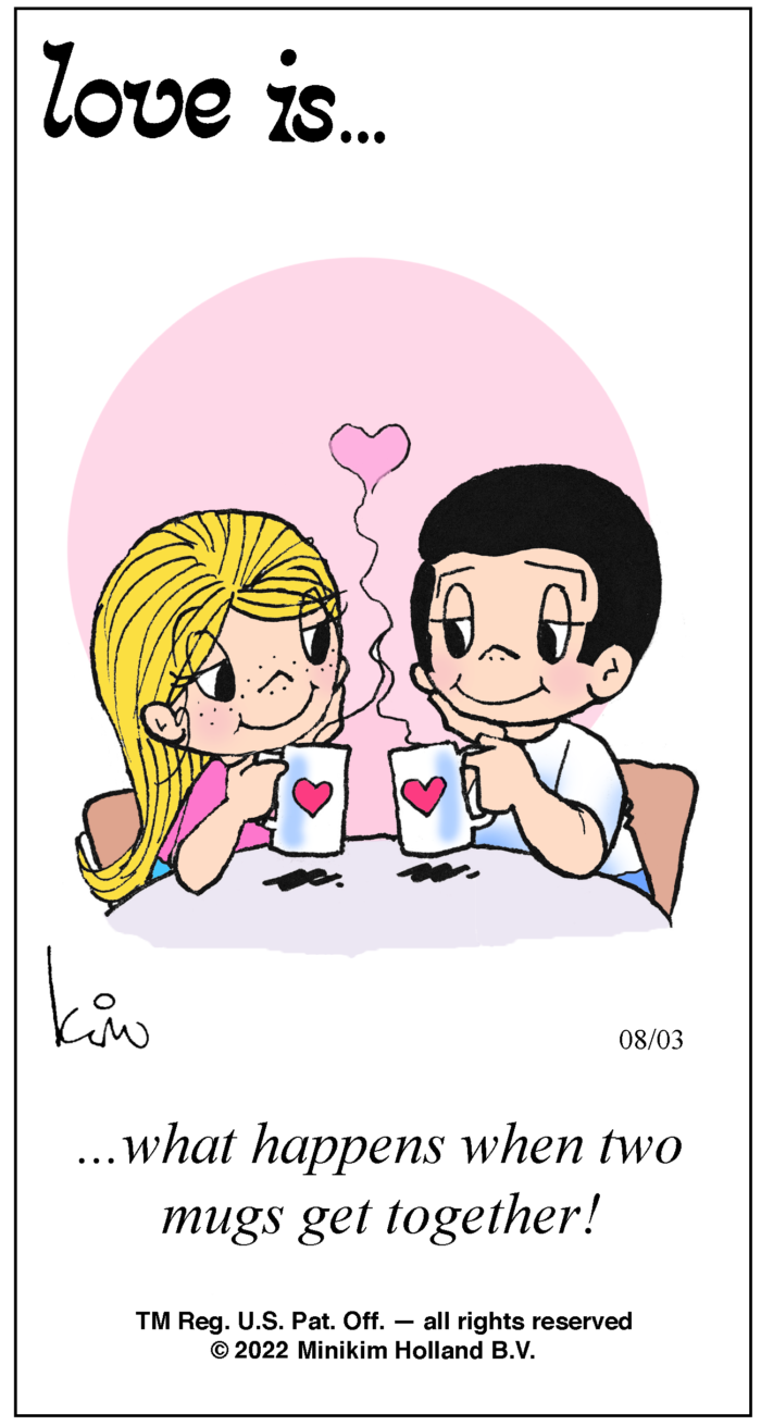 Love is... Color 8 March 2022 | Artful Asprey Cartoons